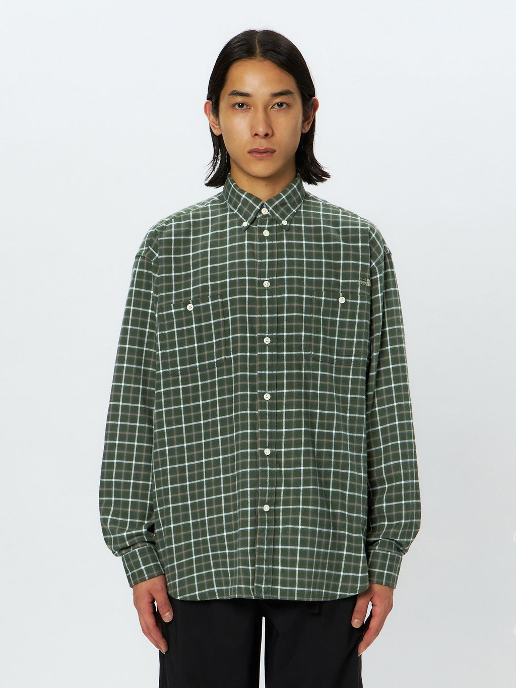 Long Sleeve Frost Forge Flannel Shirt (Unisex)