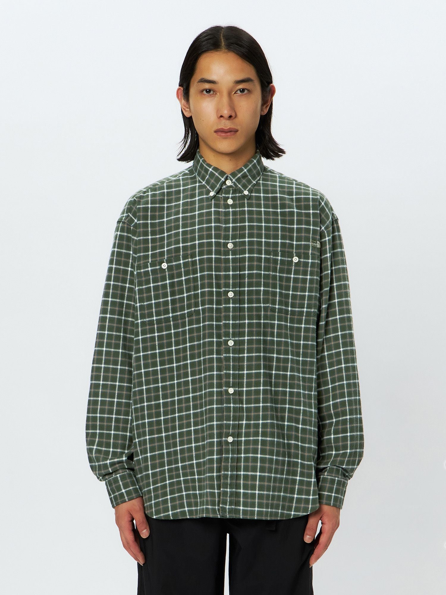 Long Sleeve Frost Forge Flannel Shirt (Unisex)