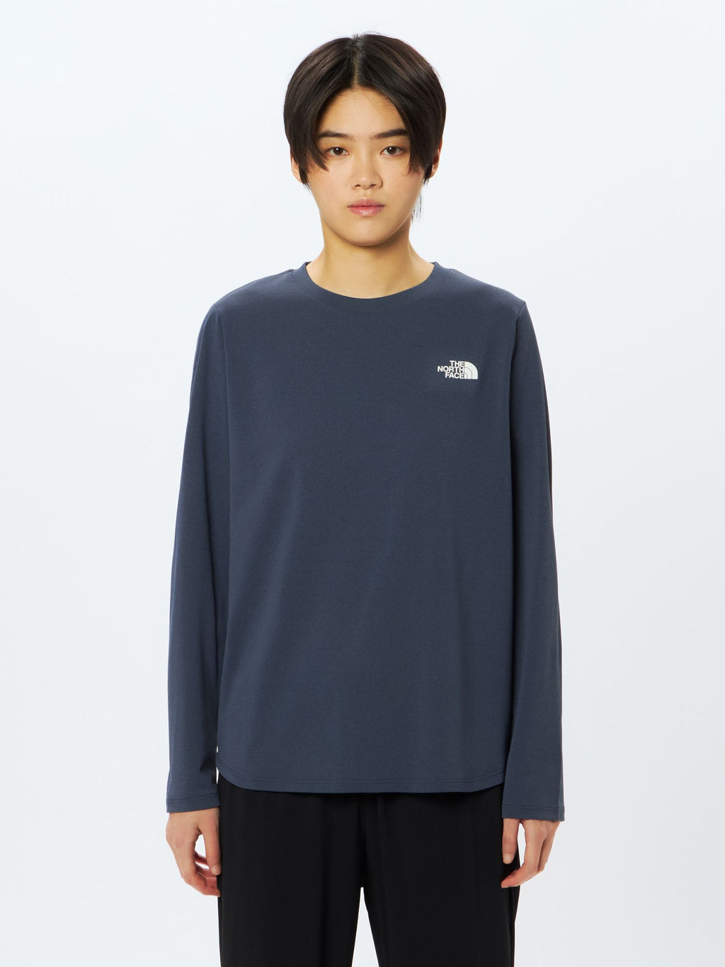 Long Sleeve One Point Logo Tee (Women's)