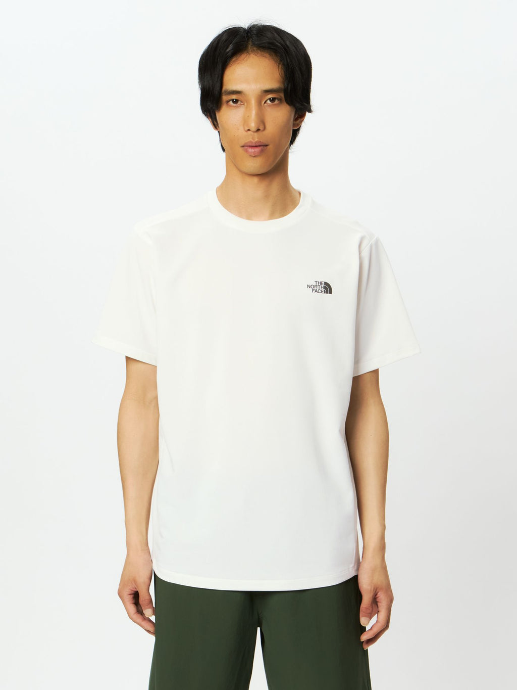 Short Sleeve One Point Logo Tee (Men's)