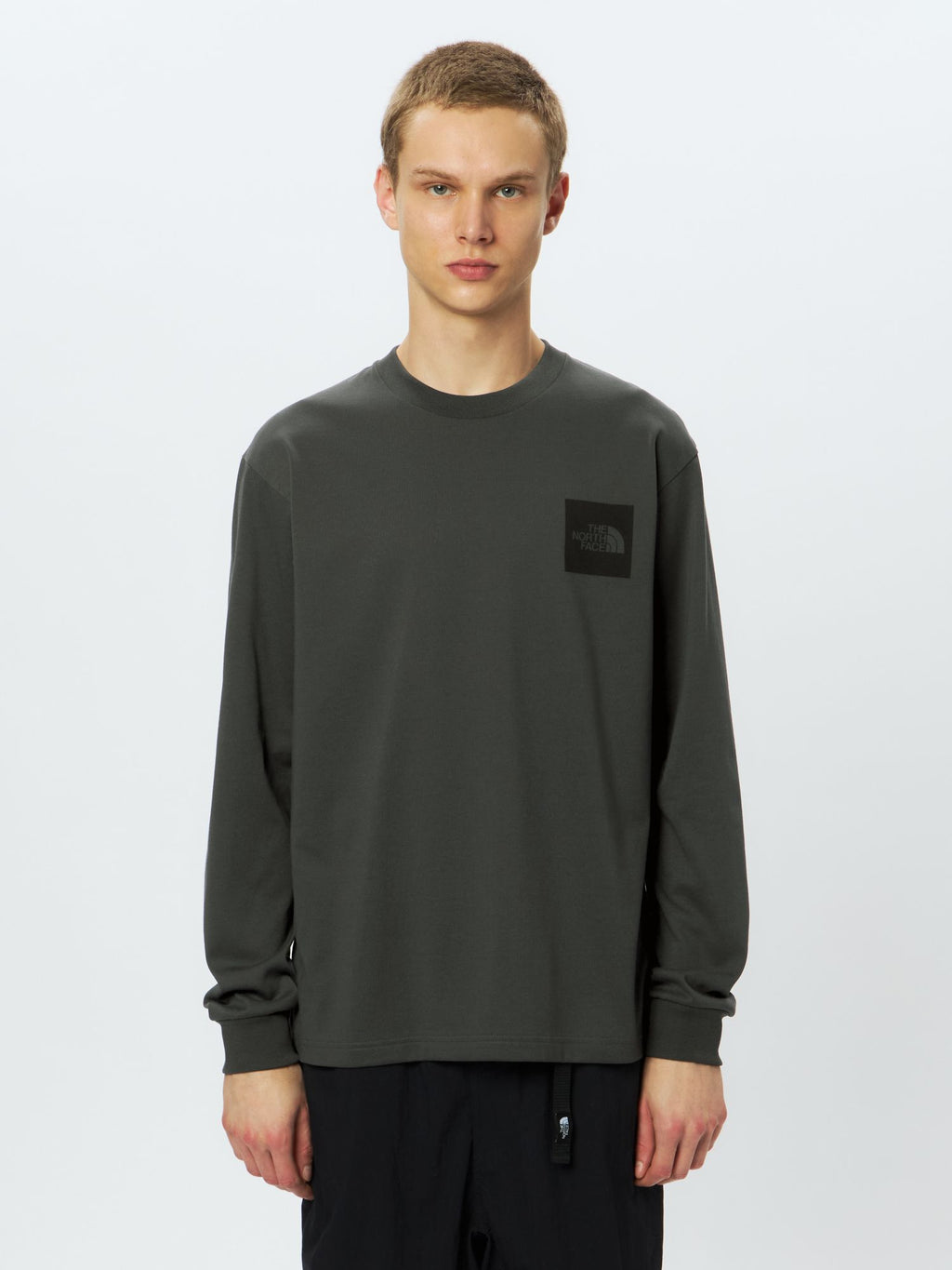 Long Sleeve Square Logo Tee (Unisex)