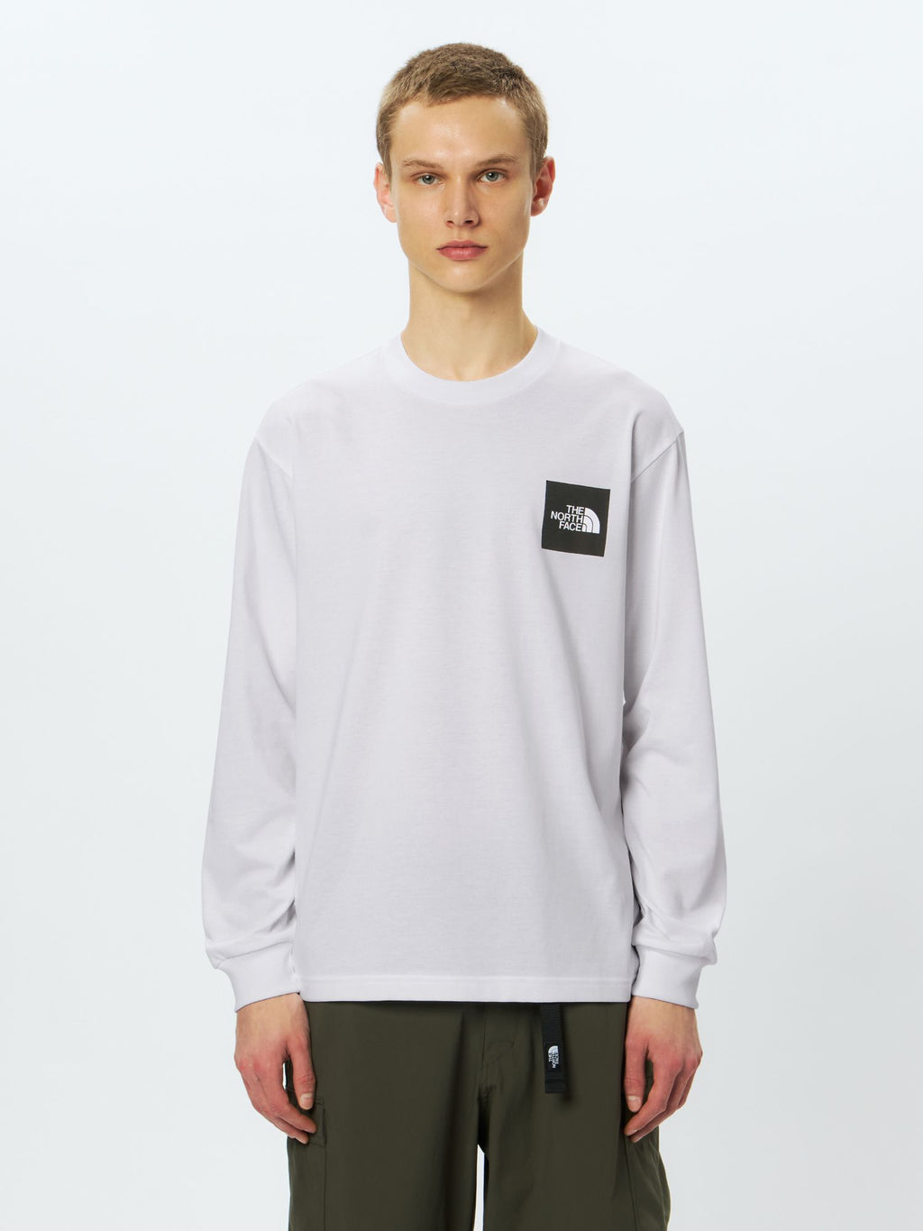 Long Sleeve Square Logo Tee (Unisex)