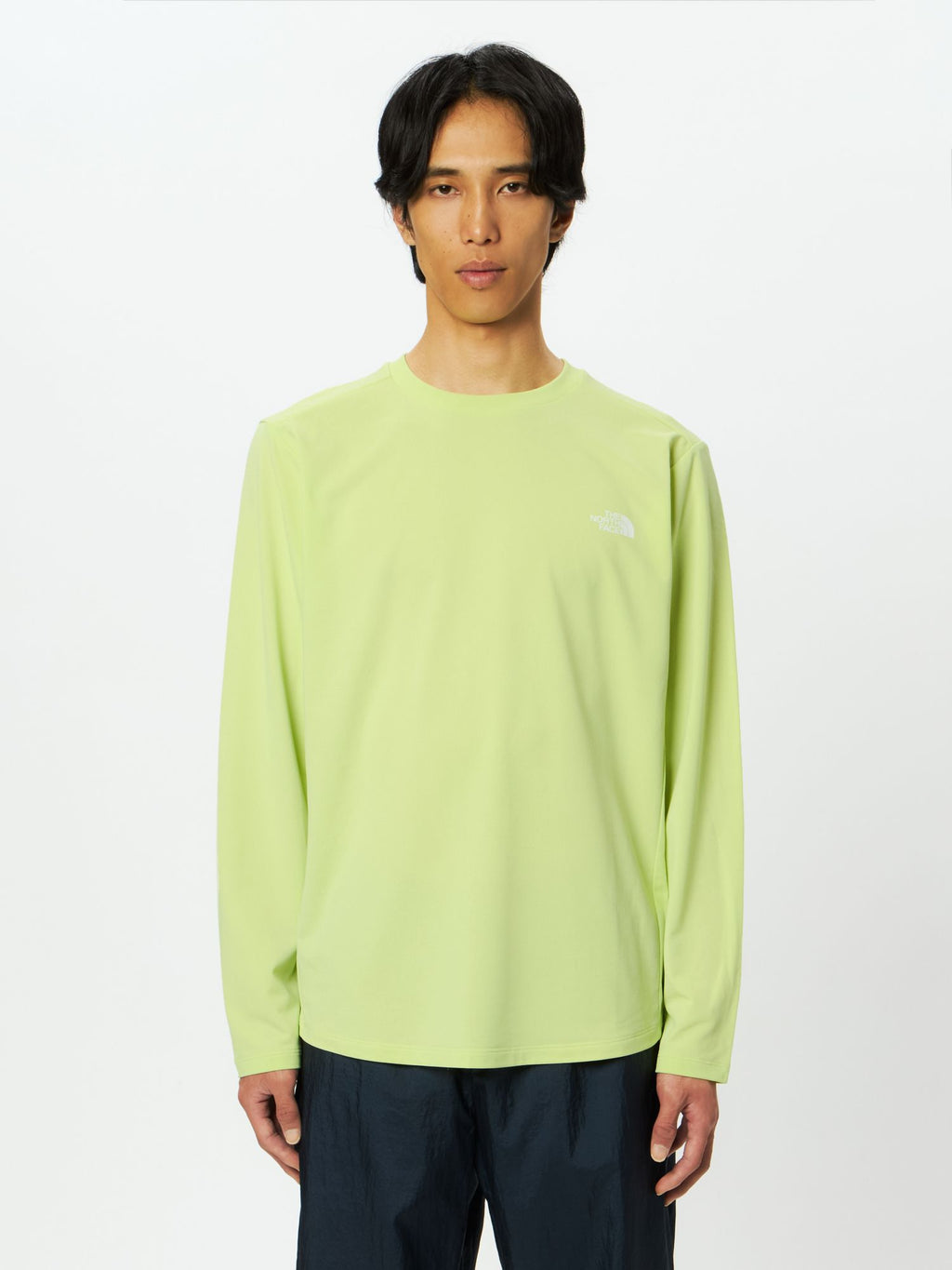 Long Sleeve One Point Logo Tee (Men's)