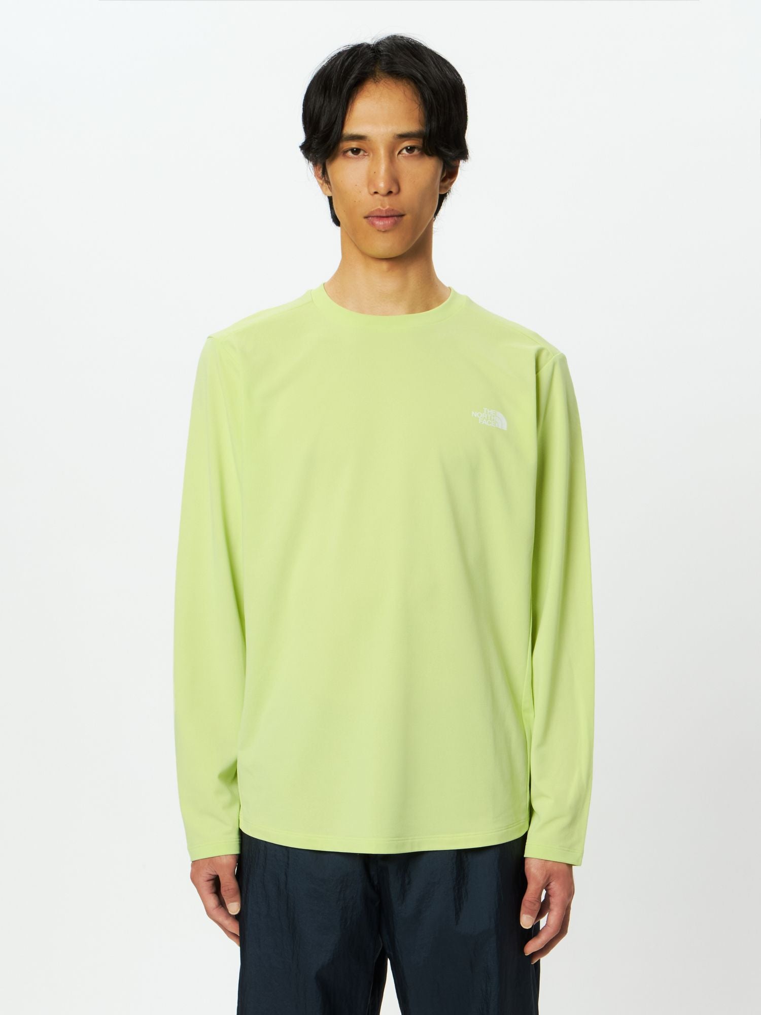 Long Sleeve One Point Logo Tee (Men's)