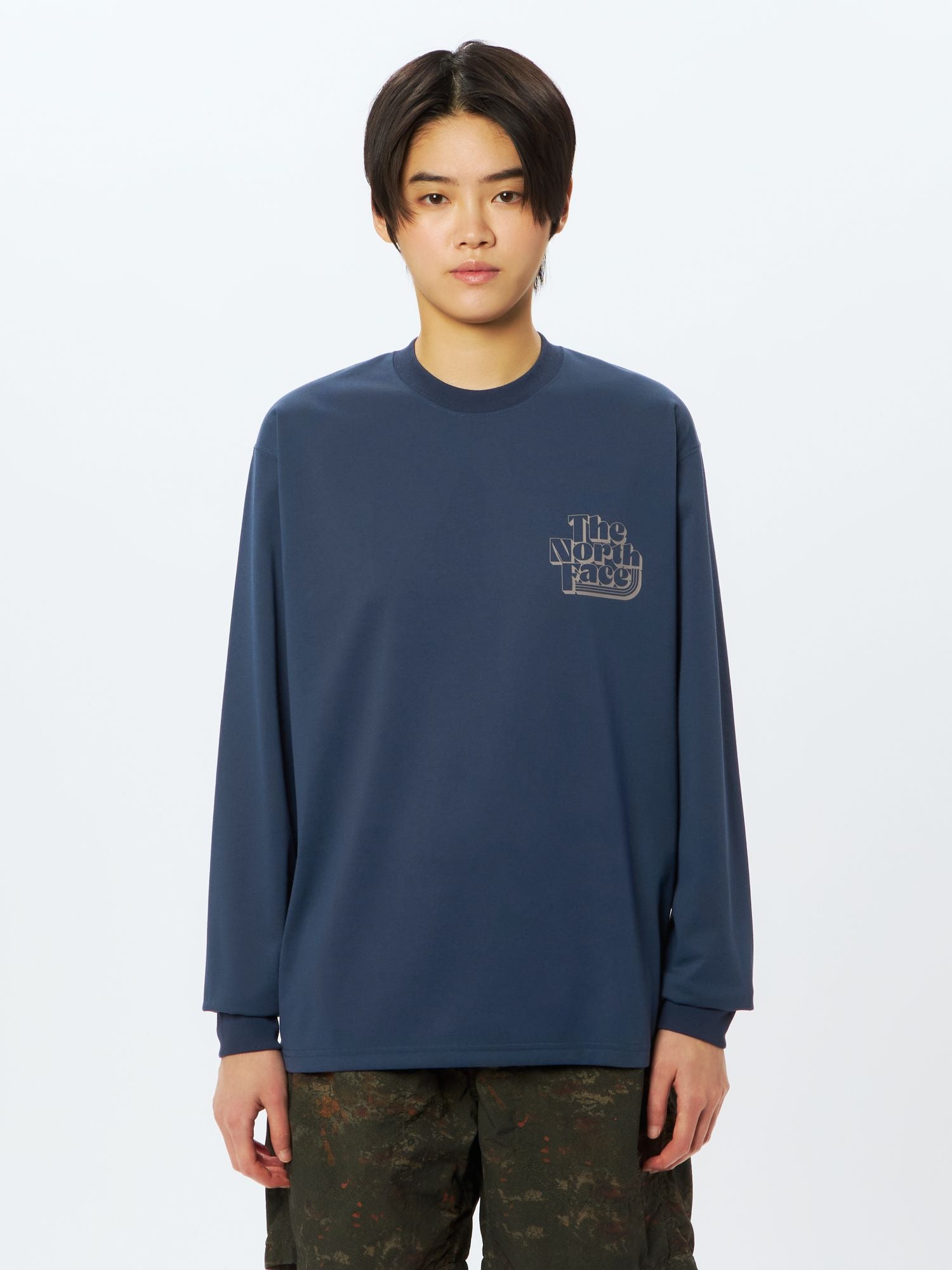 Long Sleeve Free Lang Graphic Crew (Unisex)