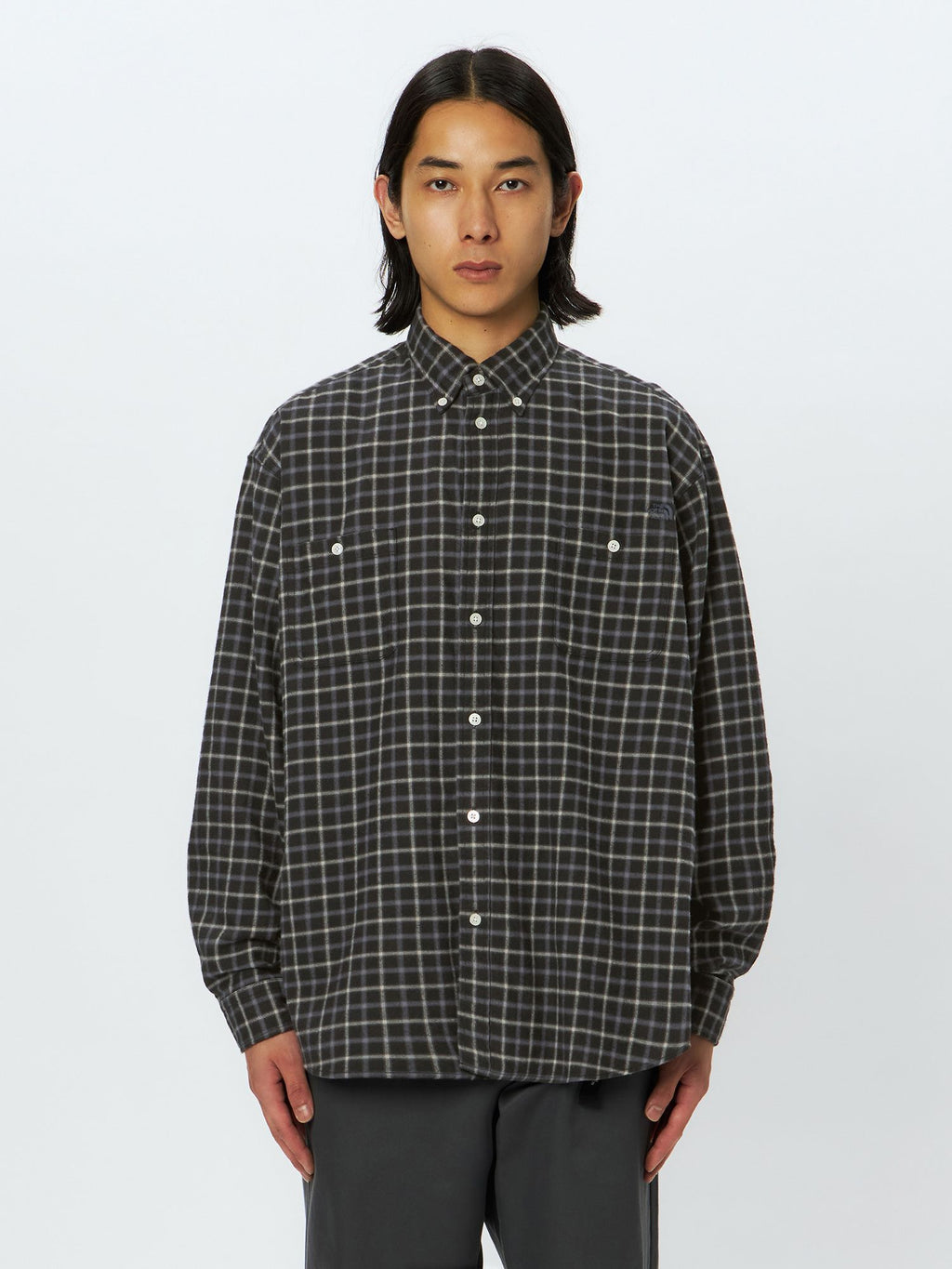 Long Sleeve Frost Forge Flannel Shirt (Unisex)