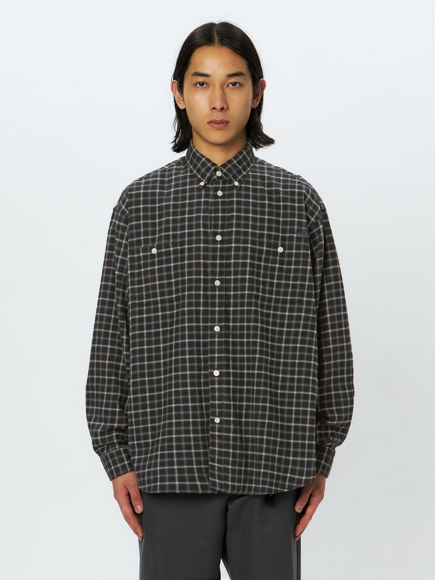 Long Sleeve Frost Forge Flannel Shirt (Unisex)