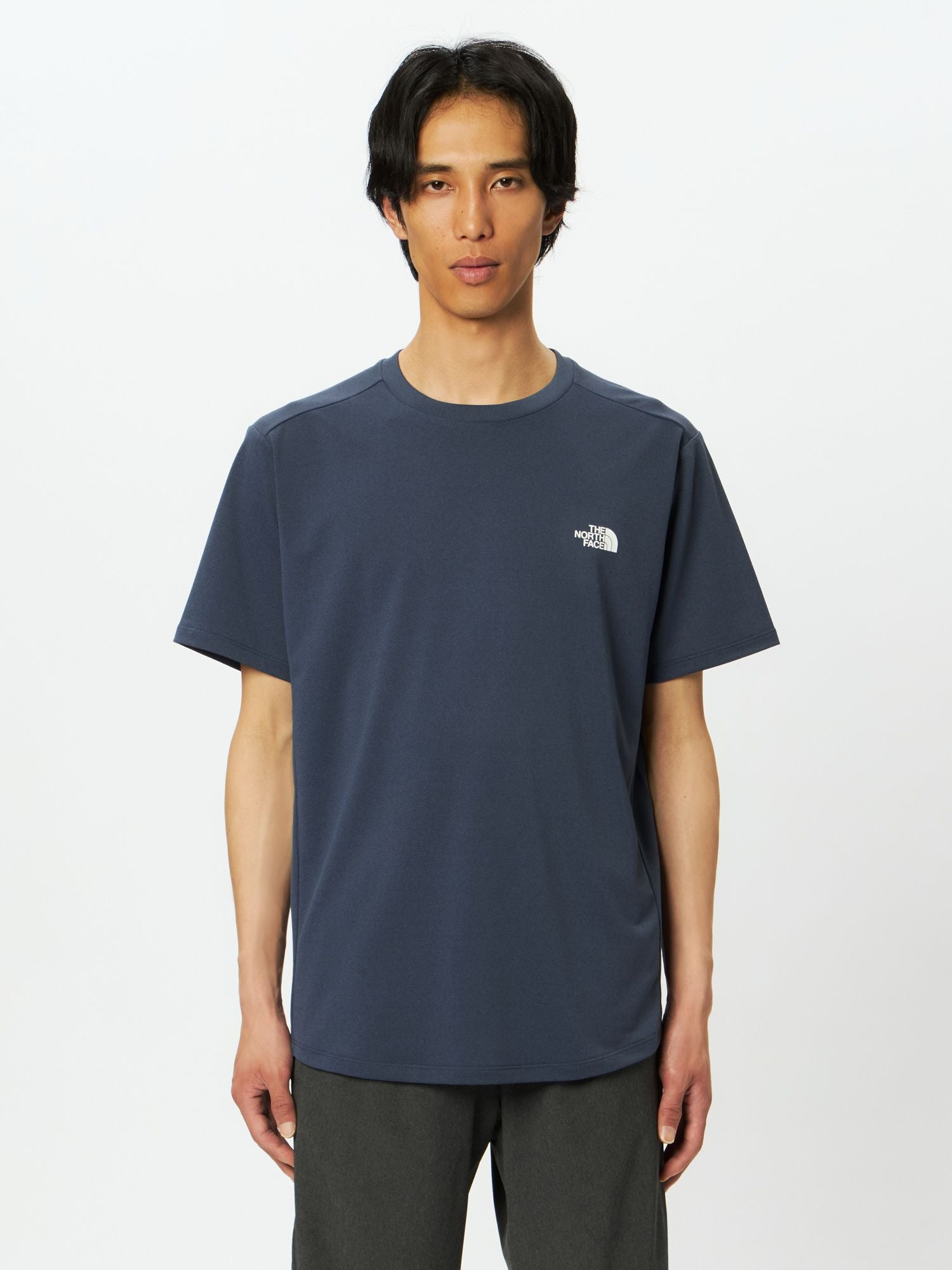 Short Sleeve One Point Logo Tee (Men's)