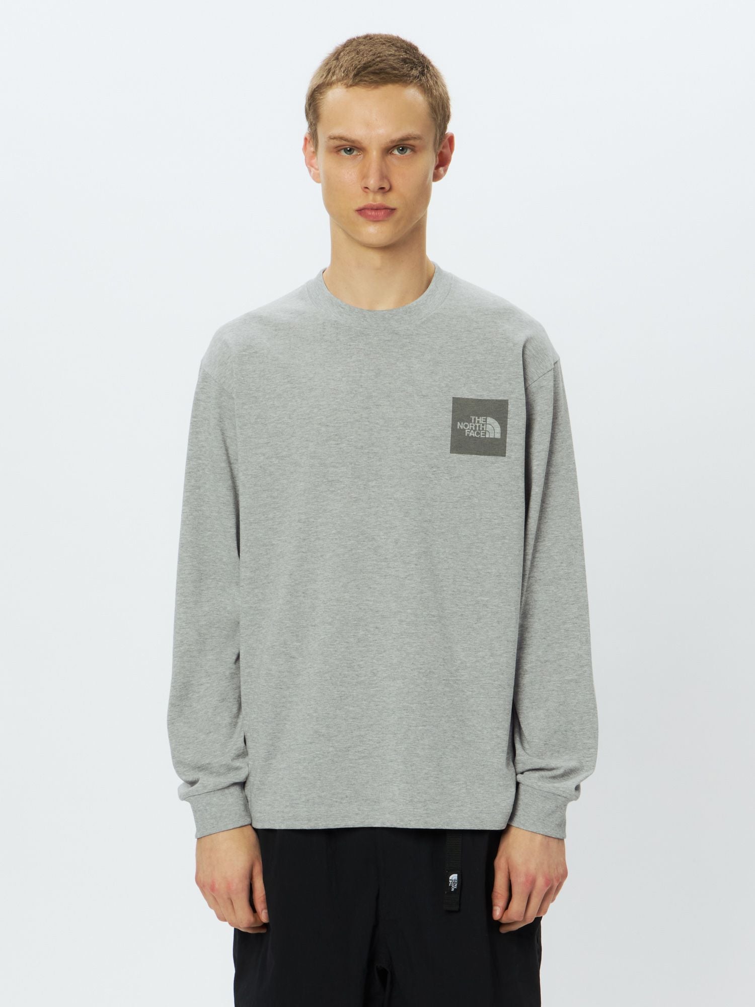 Long Sleeve Square Logo Tee (Unisex)