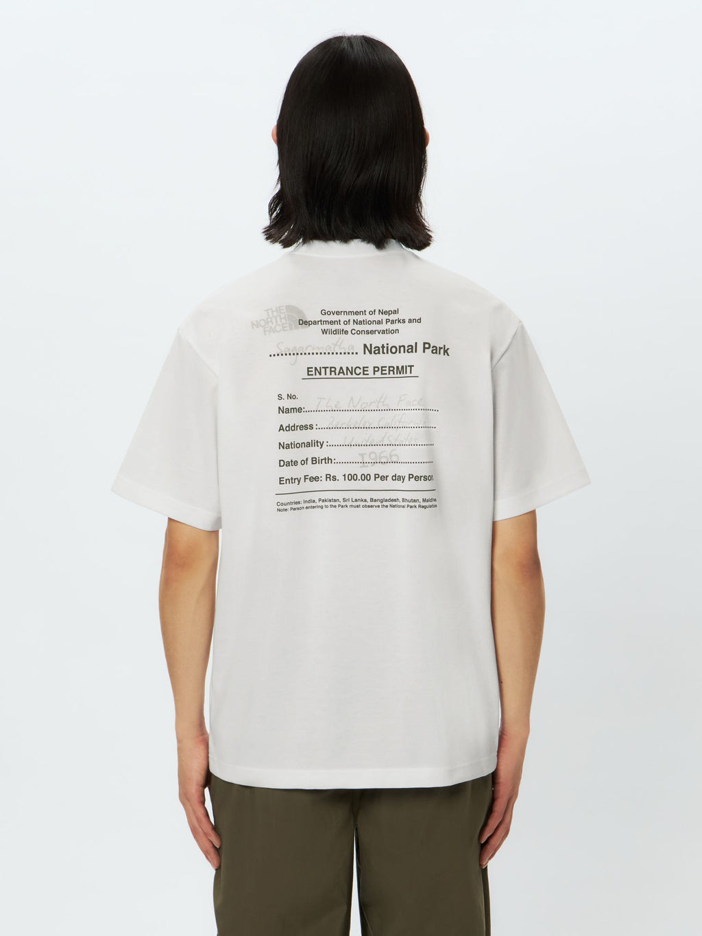 Short Sleeve Entrance Permission Tee (Unisex)