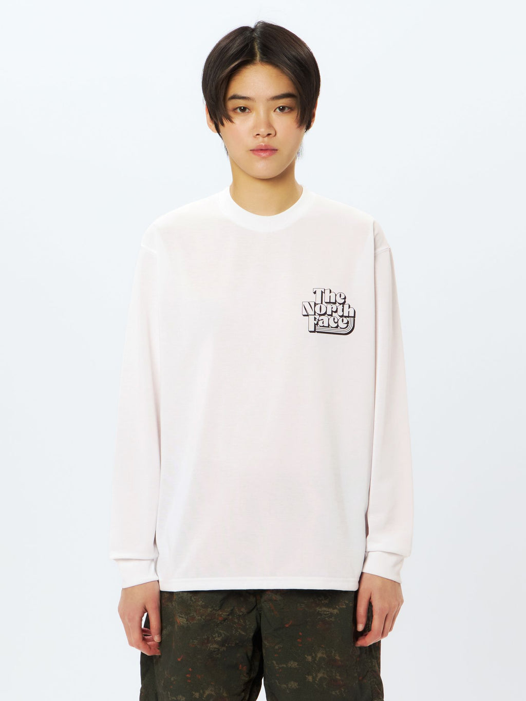 Long Sleeve Free Lang Graphic Crew (Unisex)