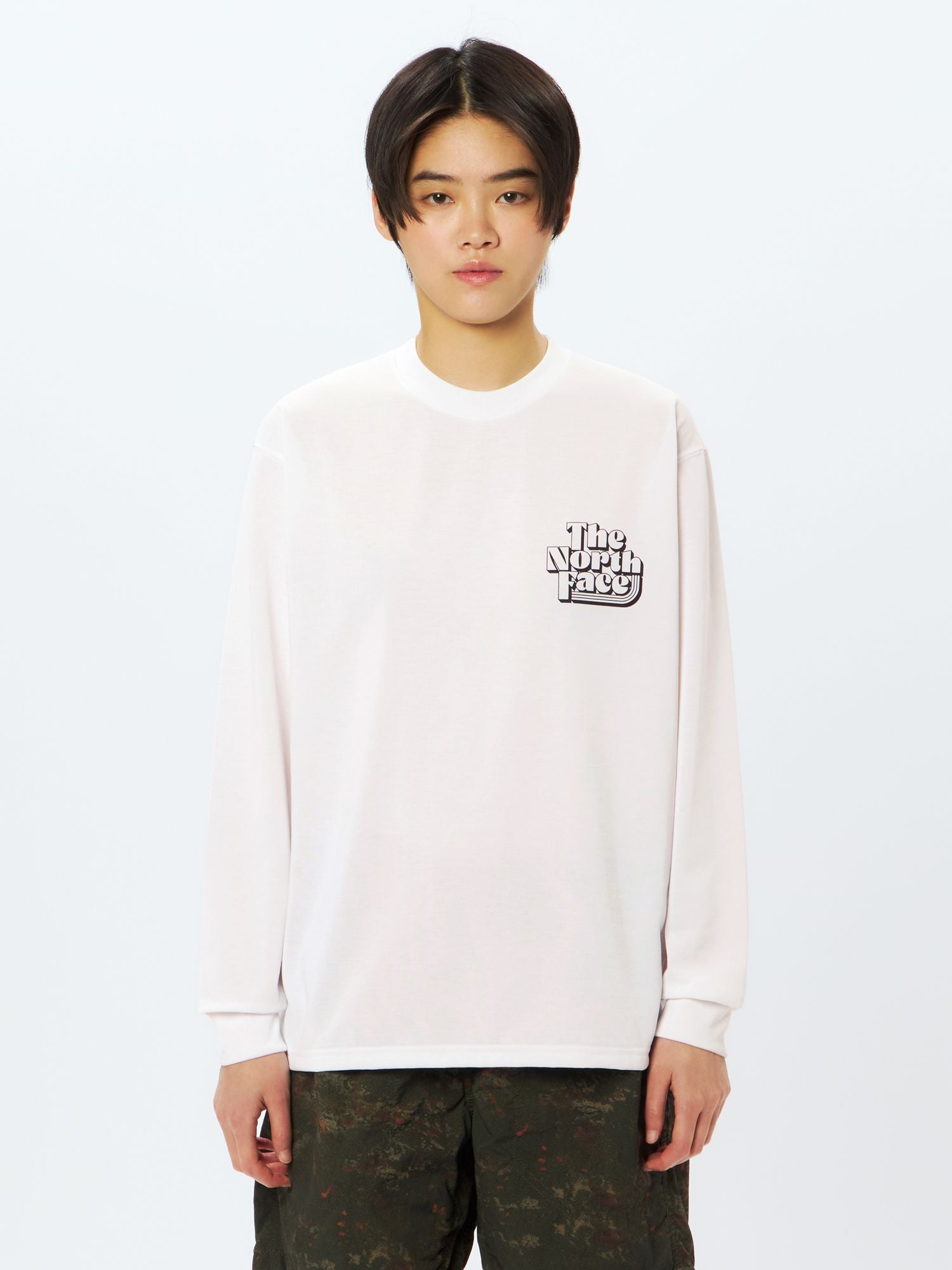 Long Sleeve Free Lang Graphic Crew (Unisex)