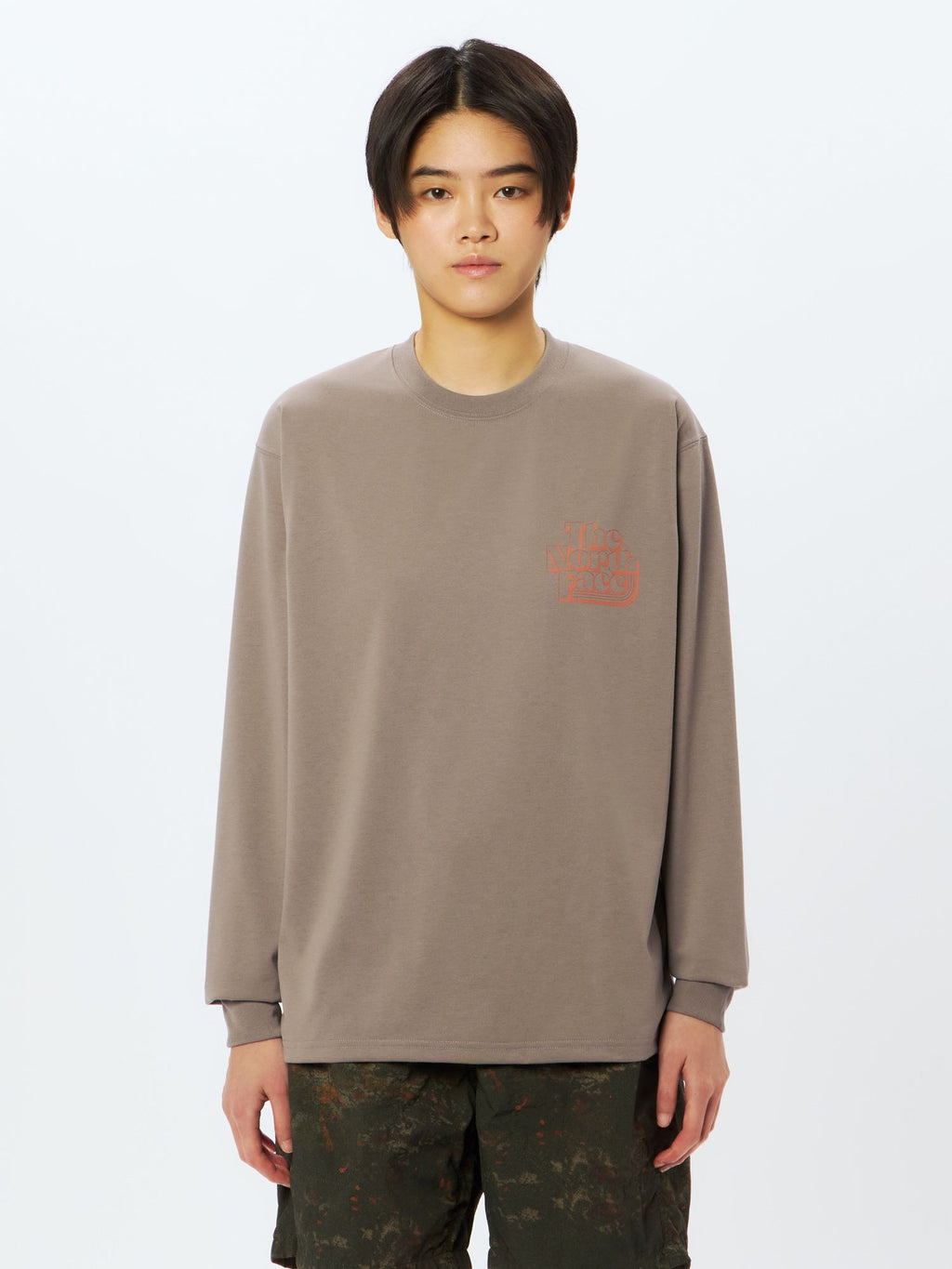 Long Sleeve Free Lang Graphic Crew (Unisex)