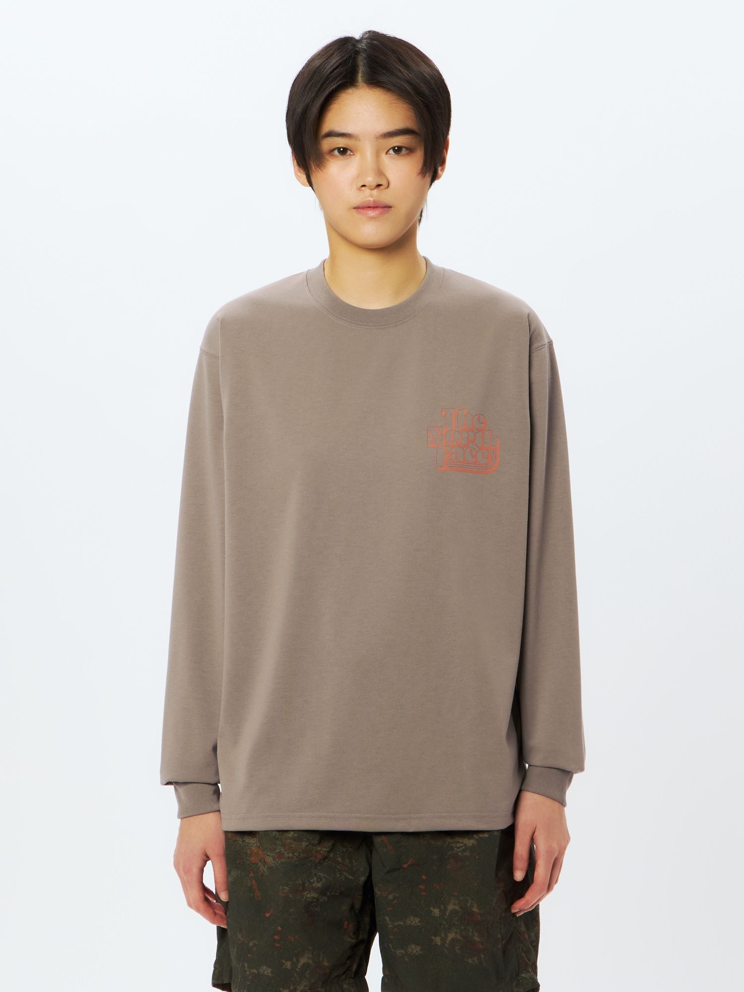 Long Sleeve Free Lang Graphic Crew (Unisex)