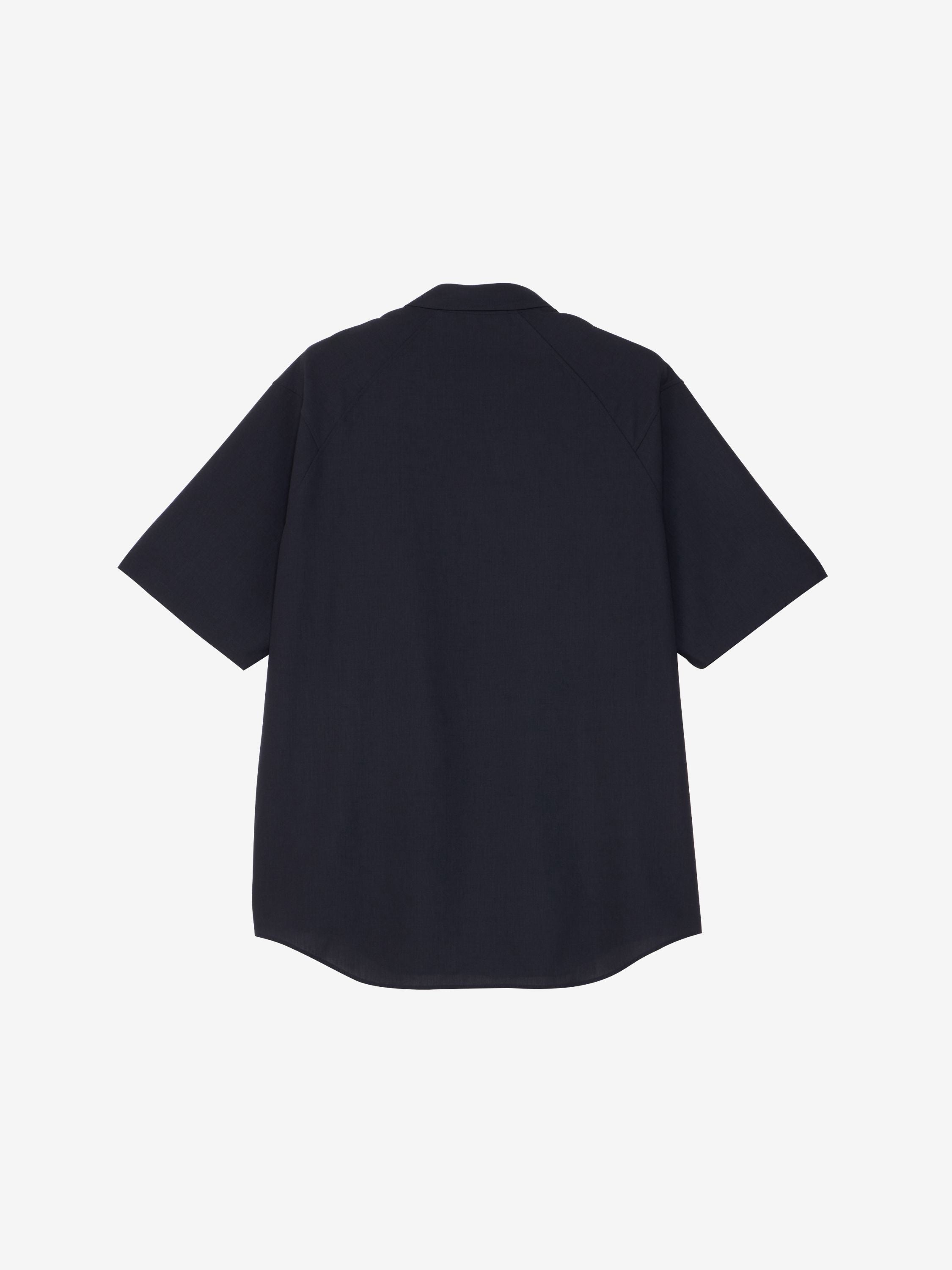 High Twist Wool Relaxed Short Sleeve Shirt (Unisex)
