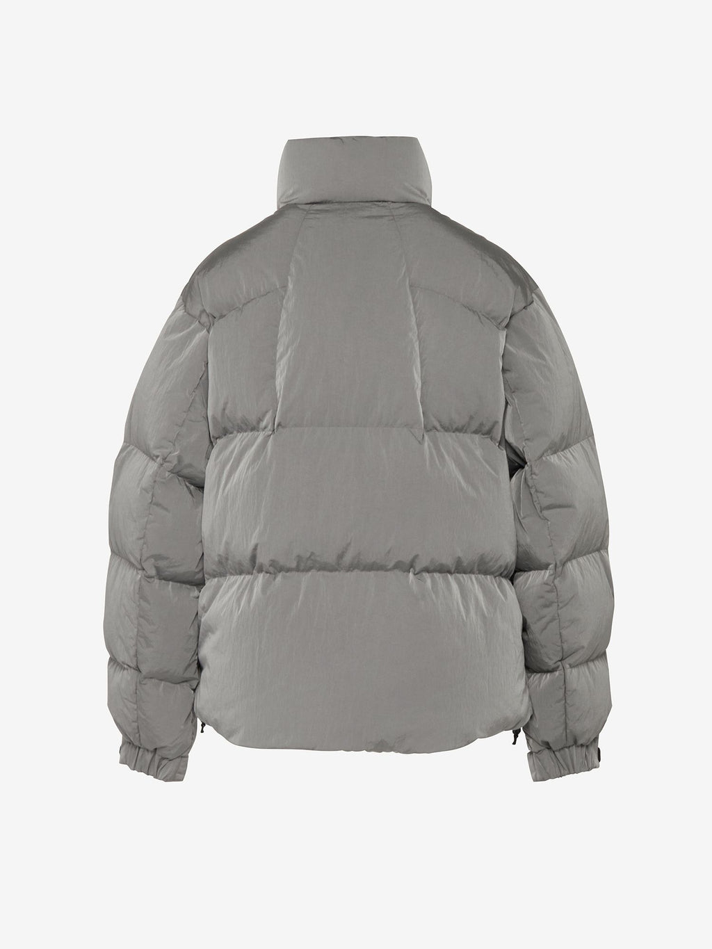 Dope Dyed Ripple Nylon Down Jacket (Ladies)