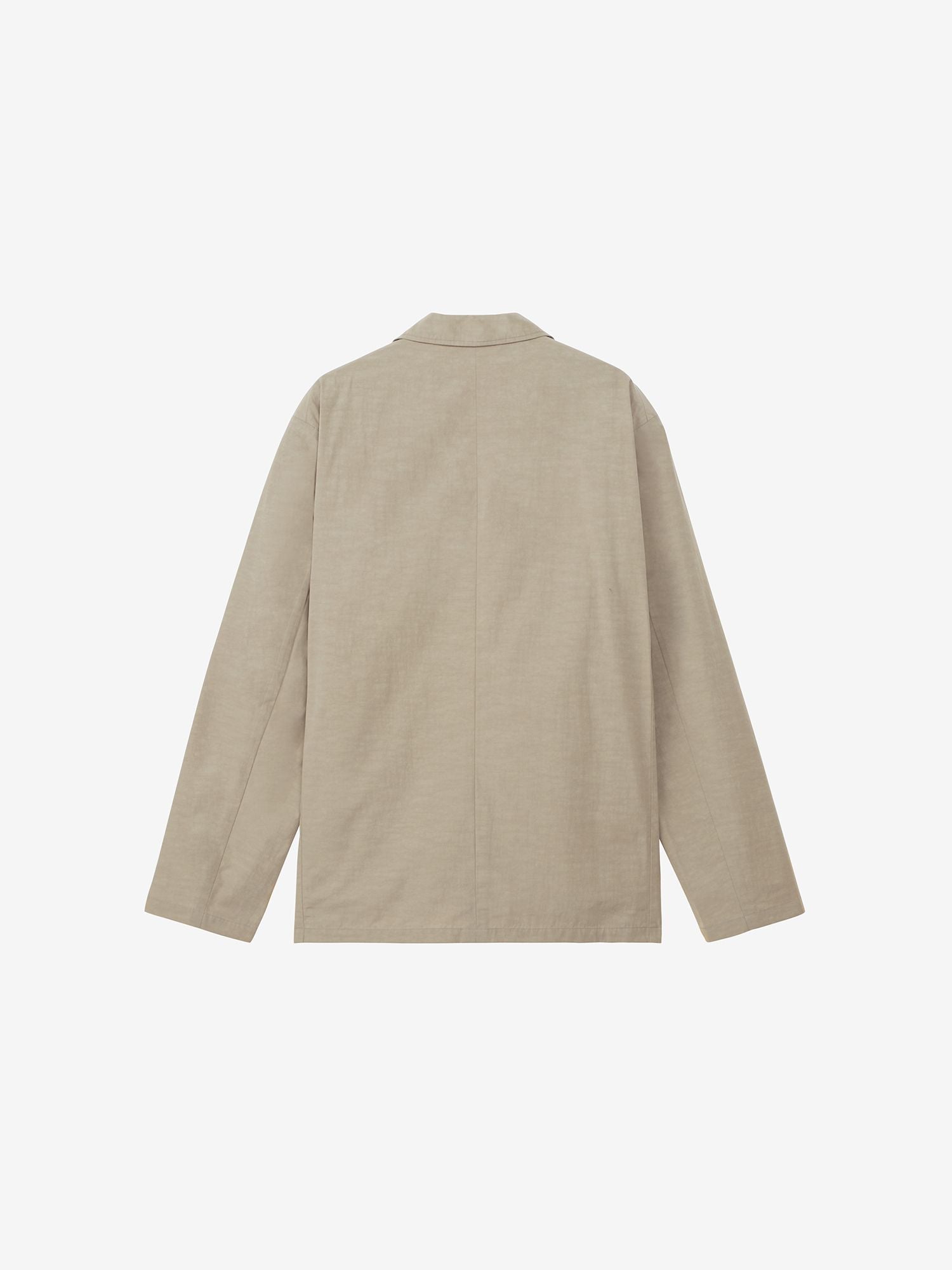 Relaxed Nylon Two-Button Jacket (Unisex)