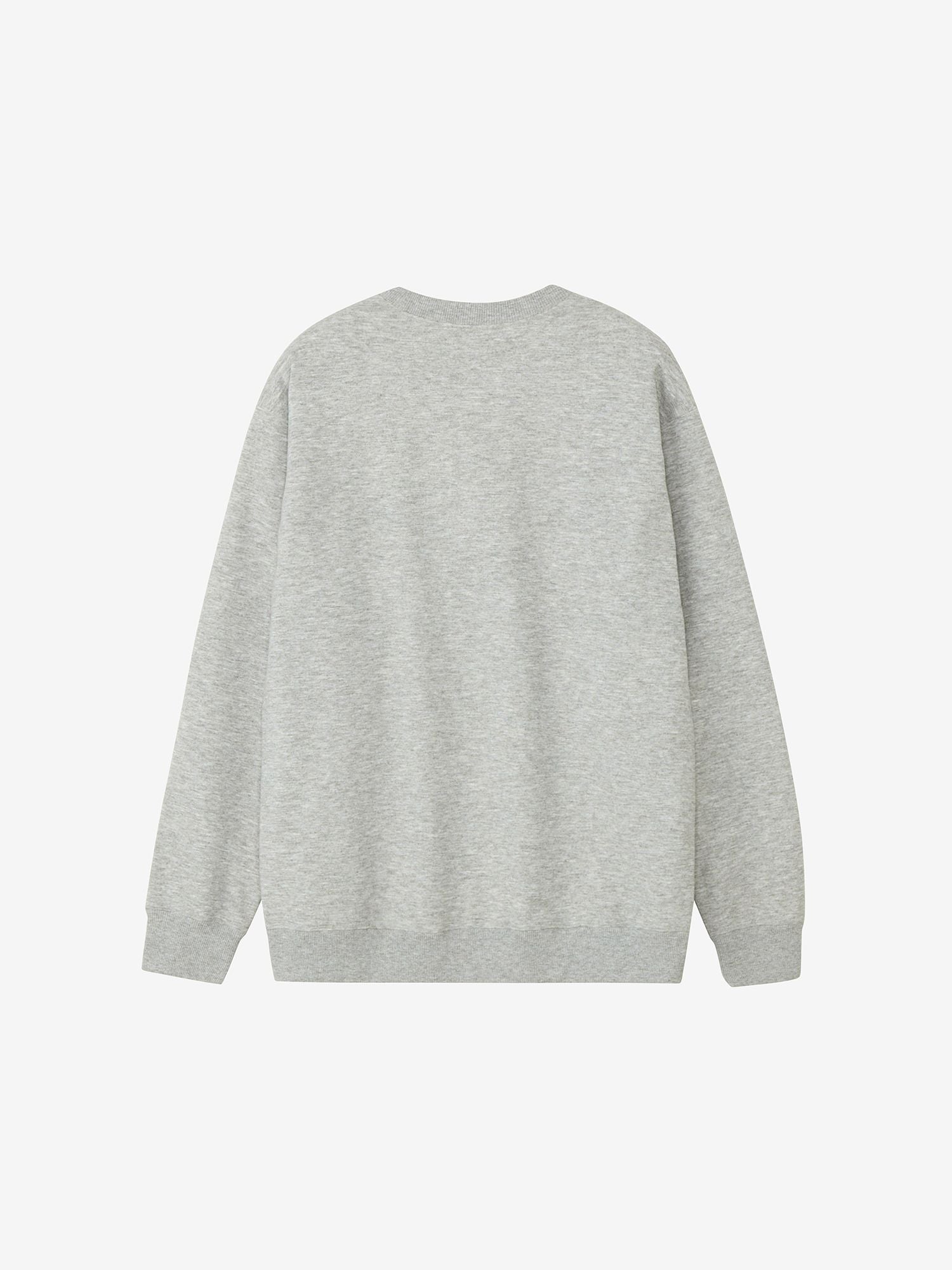 Small Logo Heather Sweat Crew (Unisex)