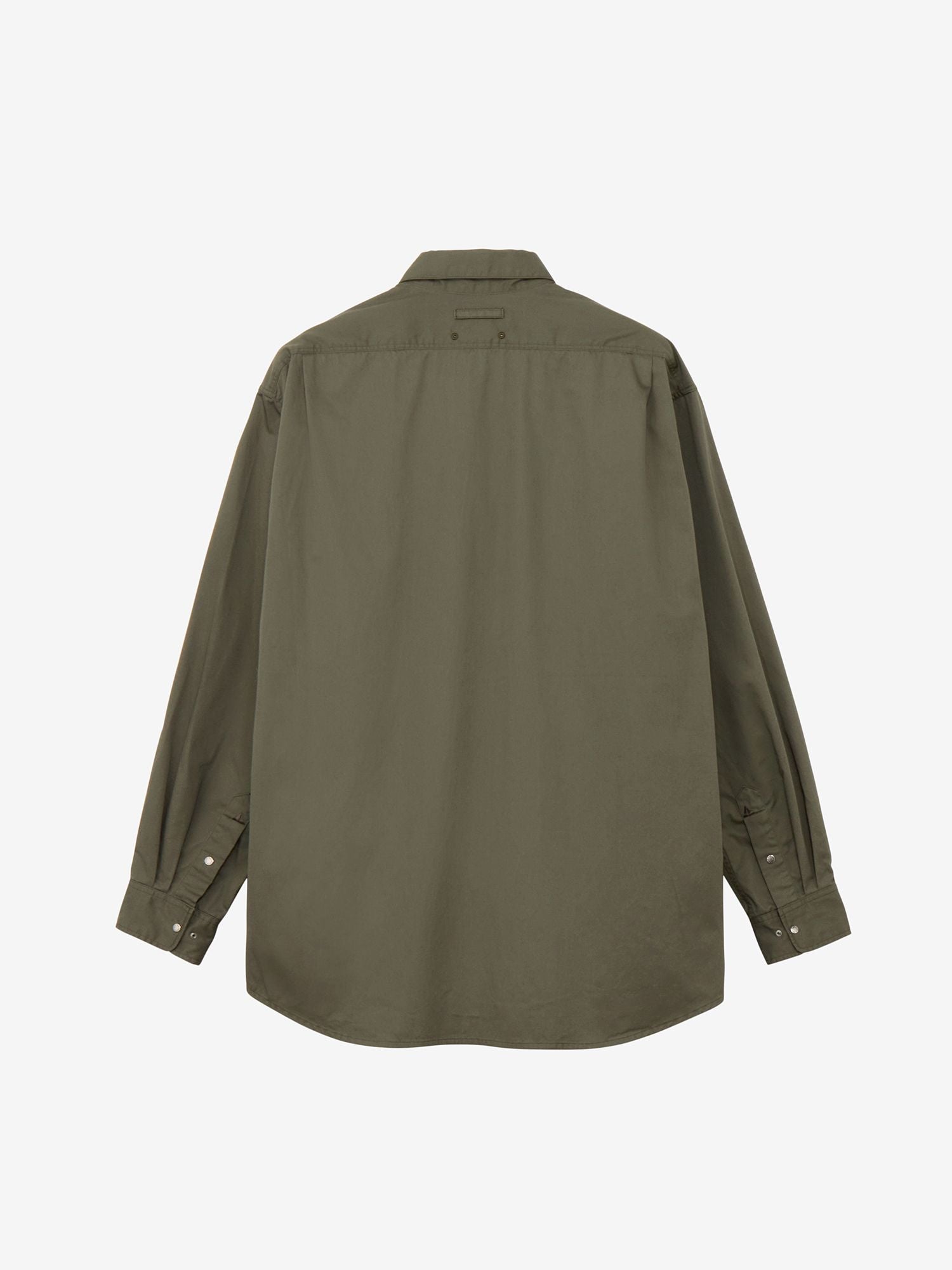 Long Sleeve Box Steady Chino Shirt (Unisex)