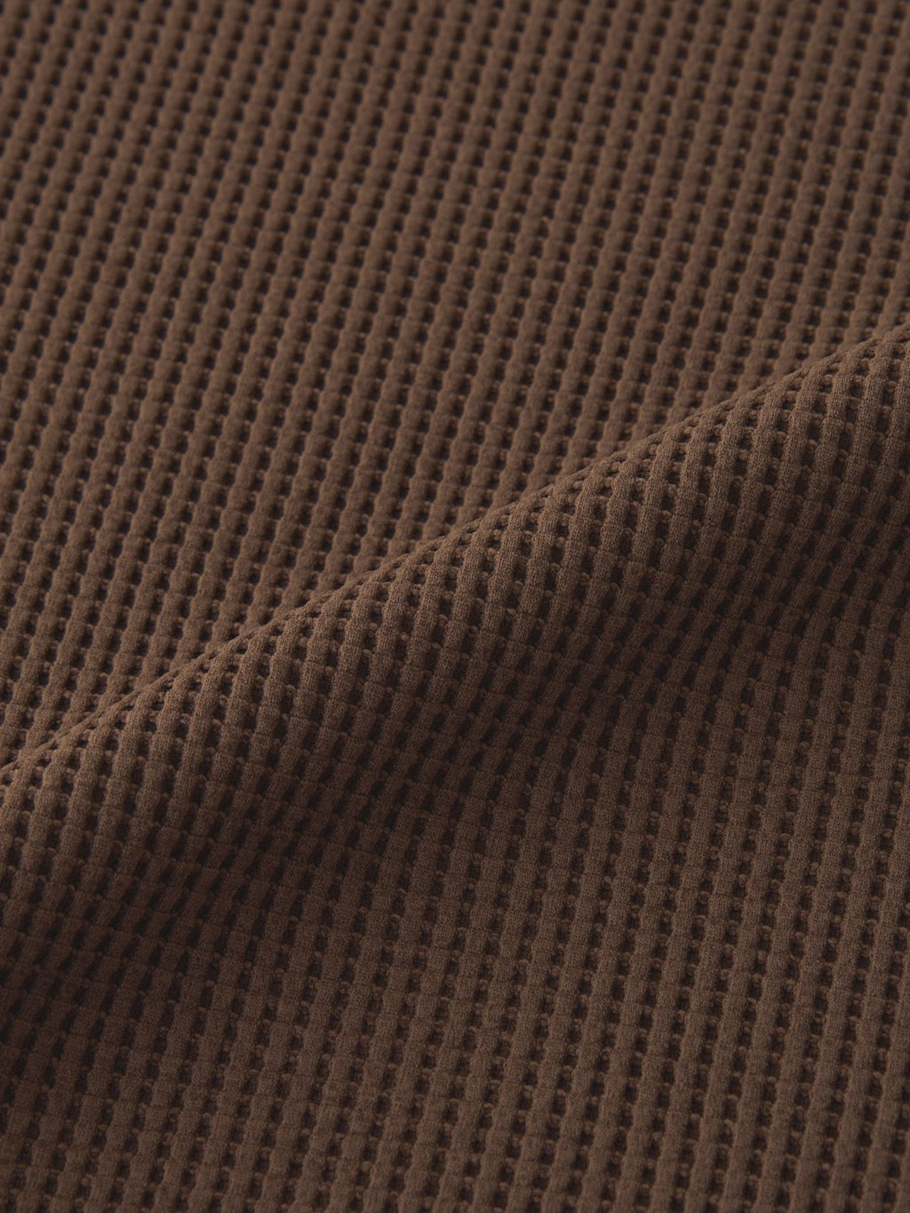 Waffle Light Mock Neck Long Sleeve T-shirt (Women's)