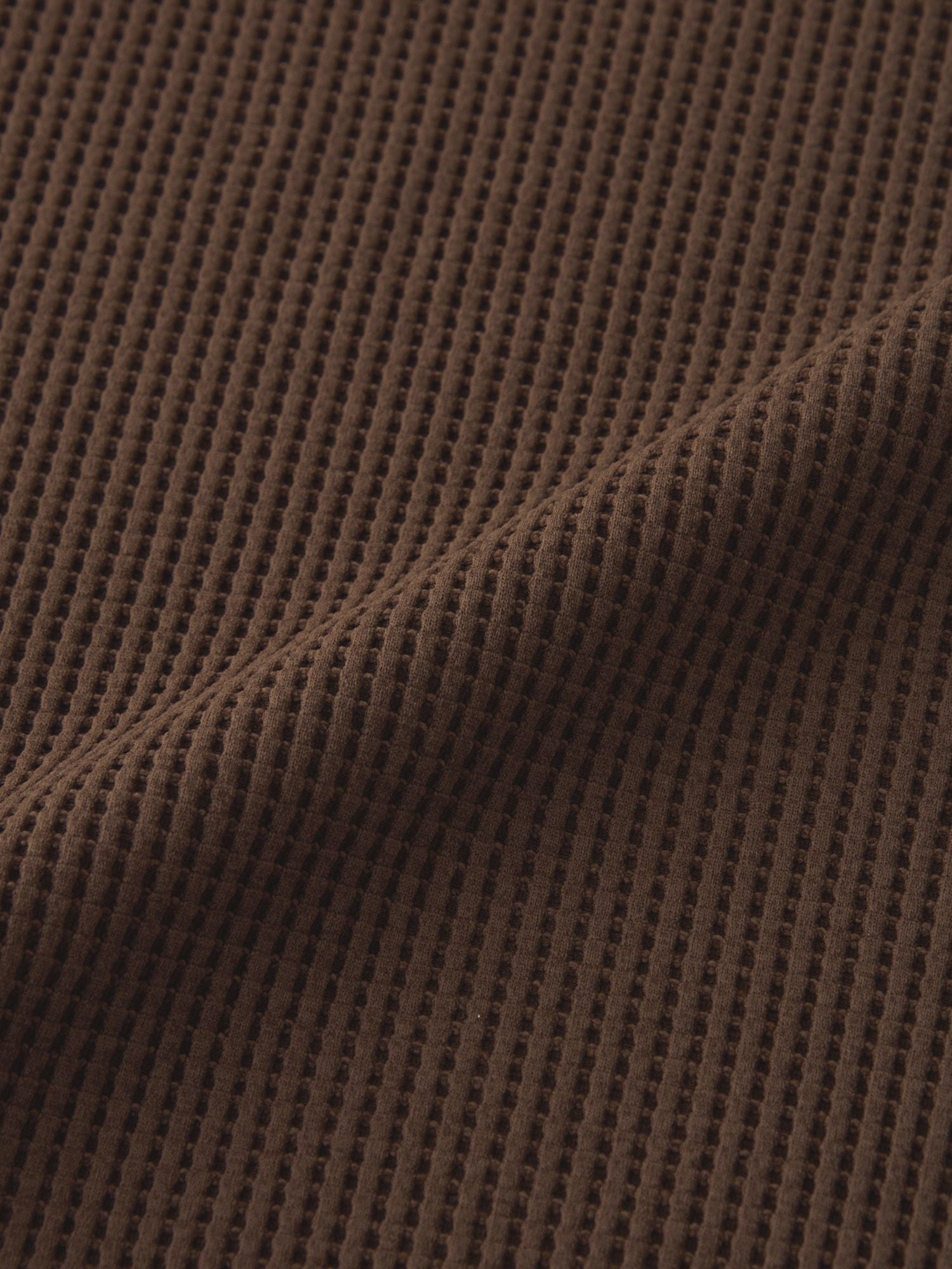 Waffle Light Long Sleeve Hoodie (Unisex)