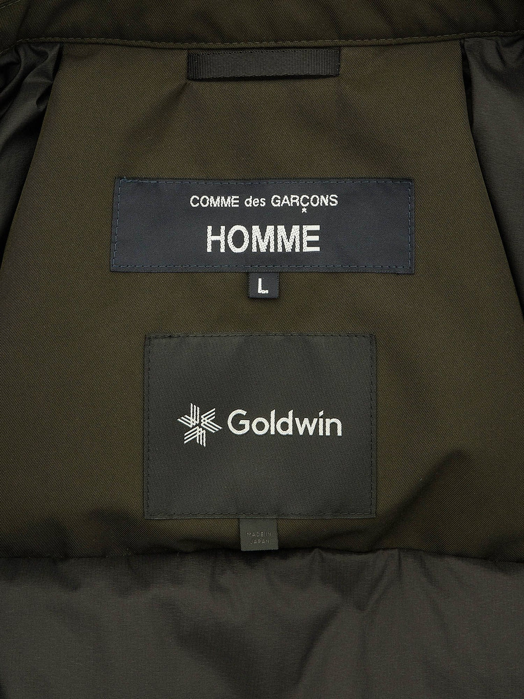 COMME des GARCONS HOMME x Goldwin Windstopper 3-Dimensional Down Shirt (Men's)