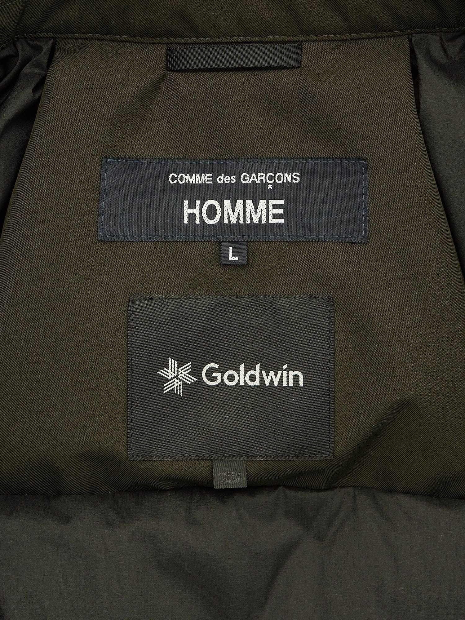 COMME des GARCONS HOMME x Goldwin Windstopper 3-Dimensional Down Shirt (Men's)