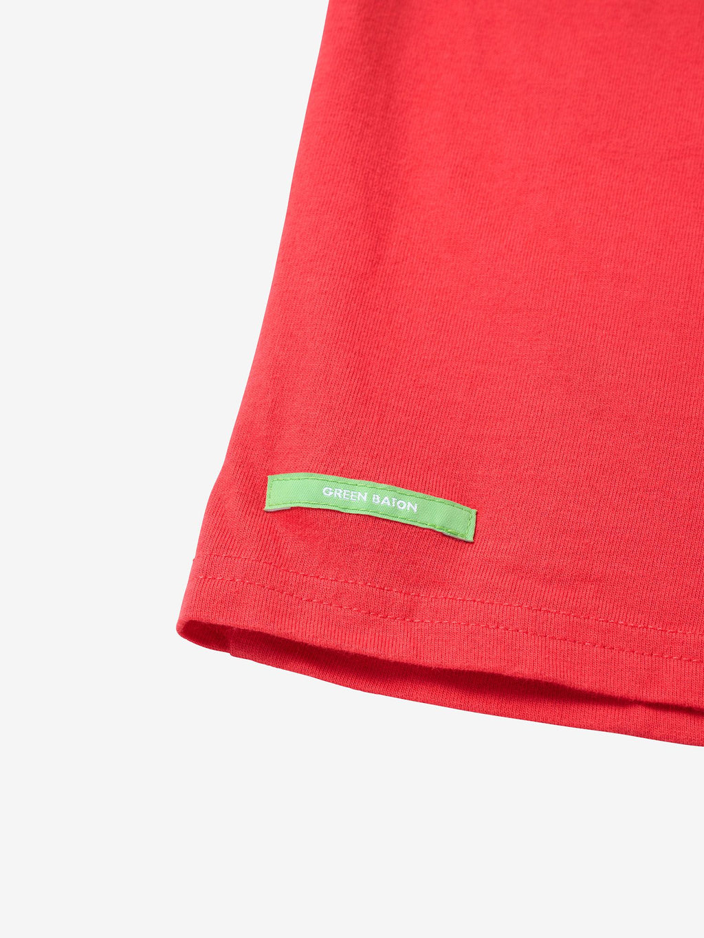 Green Baton Short Sleeve Back Square Tee (Kids)