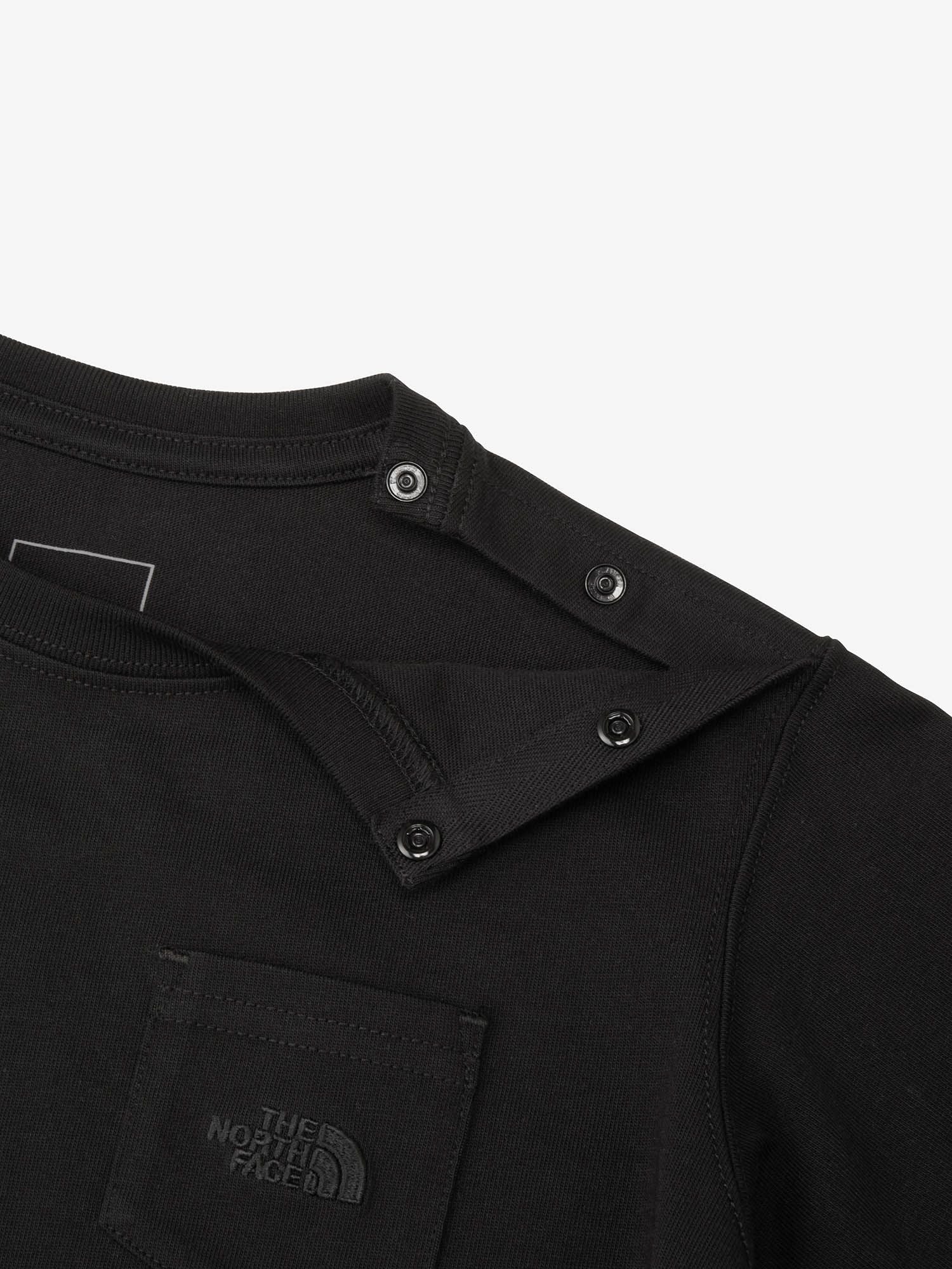 Long Sleeve Pocket Logo Tee (Baby)