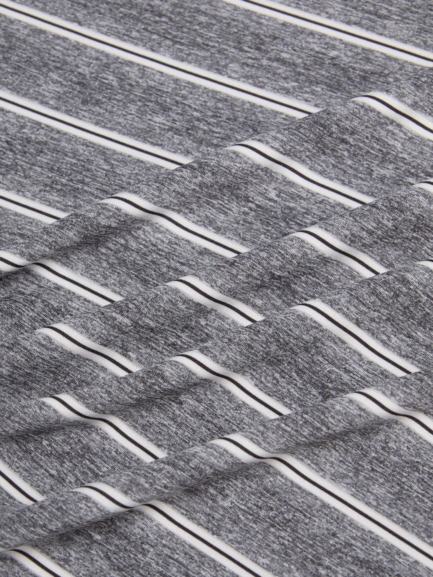 Short Sleeve Free Run Border Crew (Unisex)