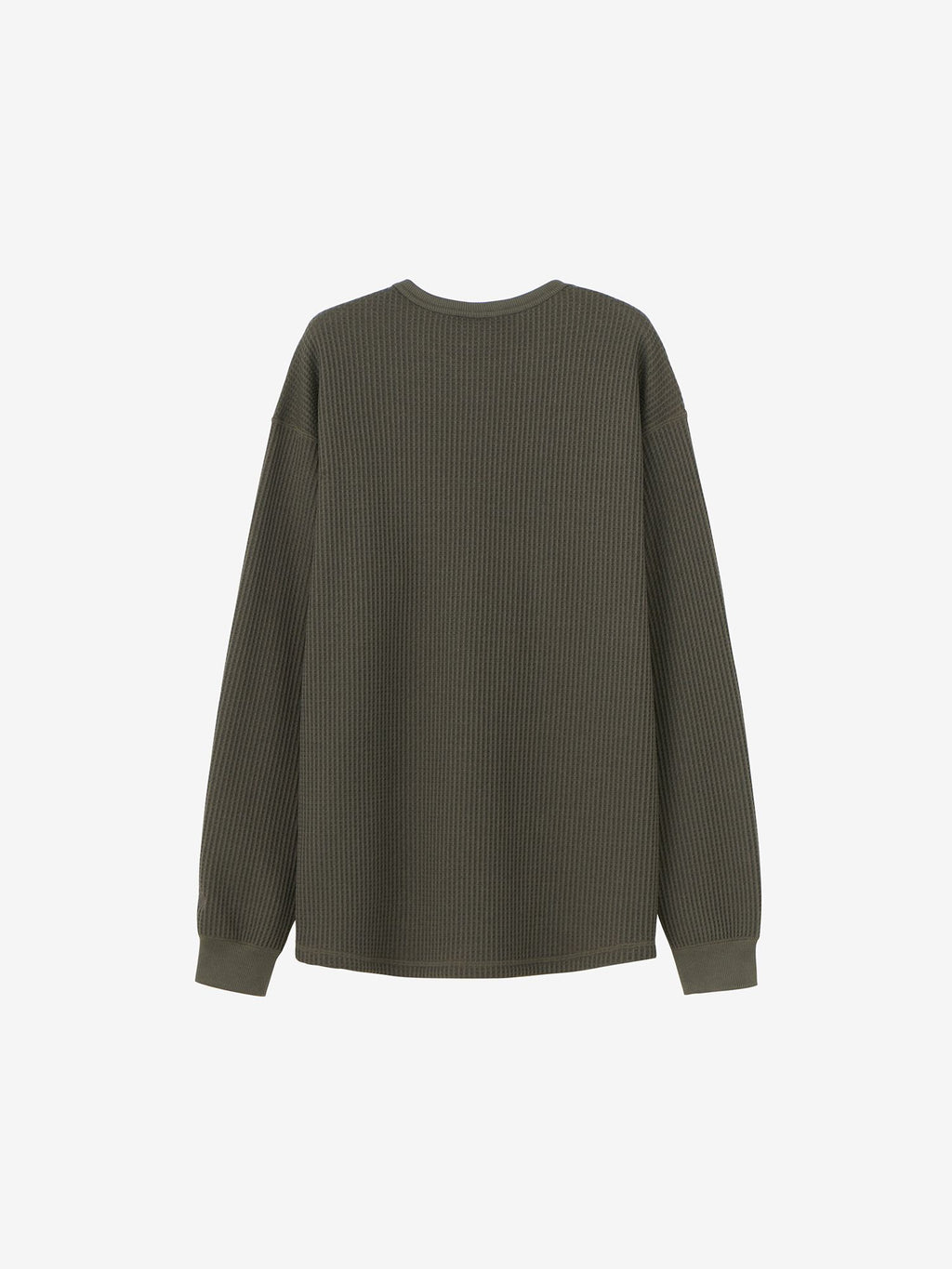 Long Sleeve Warm Waffle Crew (Unisex)