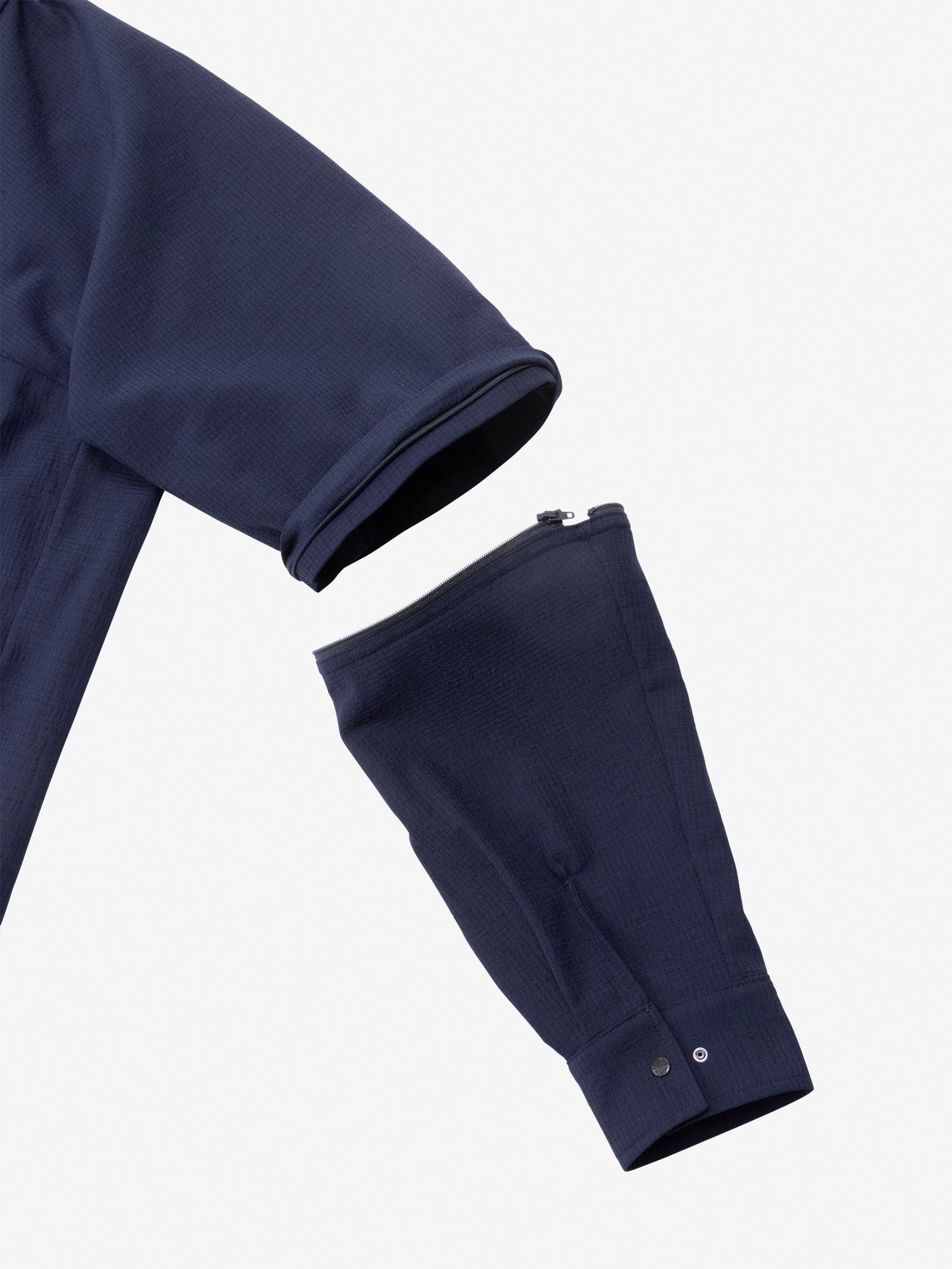 Long Sleeve Zip Off Vent Mesh Shirt (Unisex)