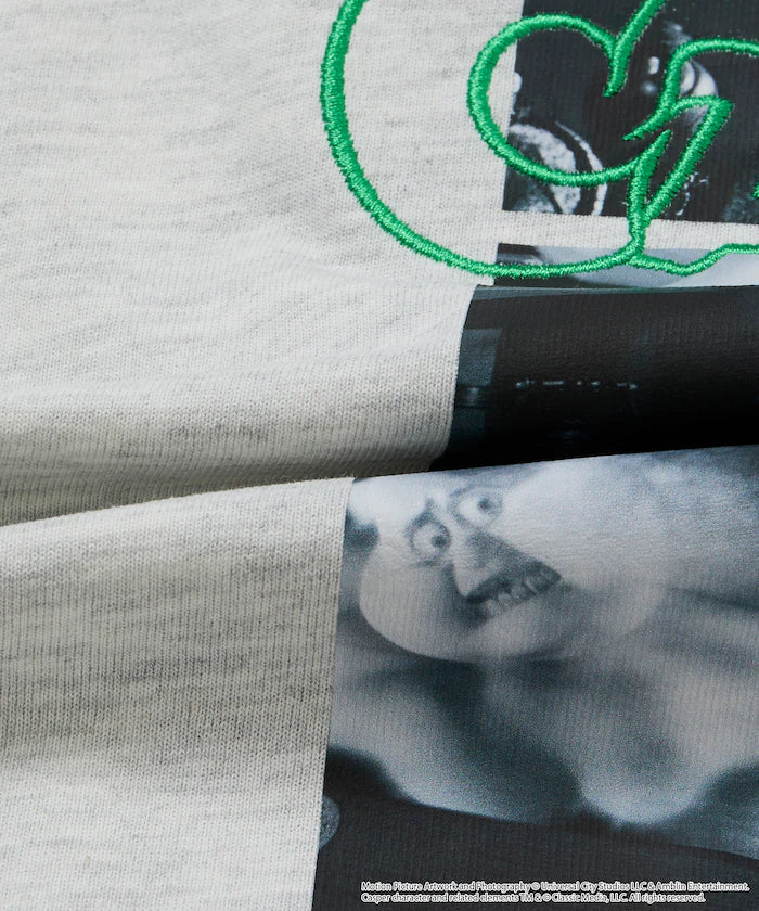 Casper Exclusive Big Silhouette Back Print Crew Neck T-Shirt [Limited Edition]