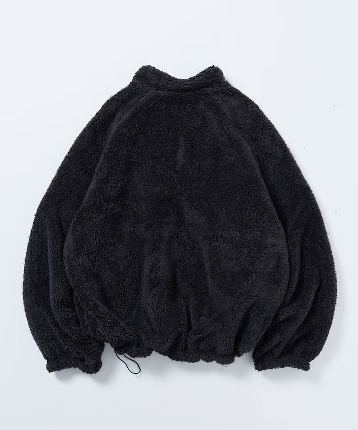 Relaxed Fit Nylon Fleece Reversible Stand Blouson [Limited Edition]