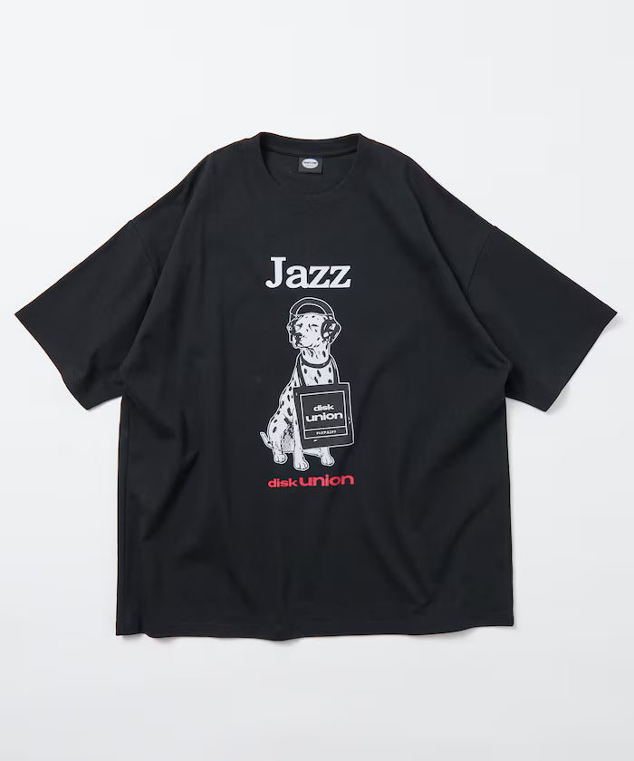 Limited Release diskunion×FREAK'S STORE Exclusive Dalmatian Big Silhouette Print Crew Neck T-Shirt