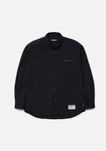 Plain Shirt Ls - BLACK