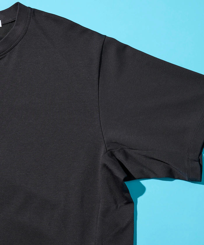 SUPER ICE / Super Ice Henry Neck Spindle T-Shirt Contact Cold Sensation / Quick Drying / UV Cut
