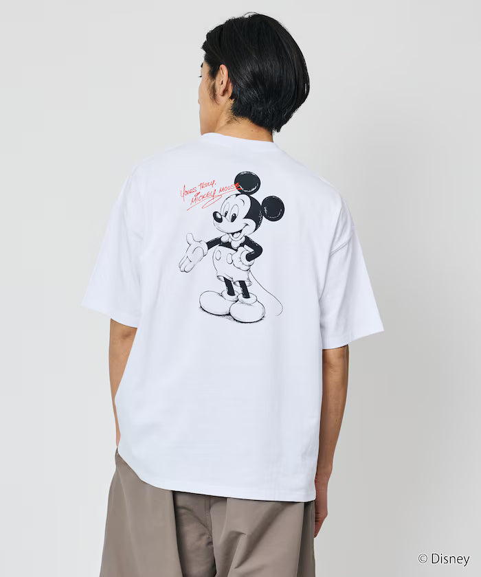 Limited Edition DISNEY Exclusive Mickey Mouse Back Print Crew Neck T-Shirt