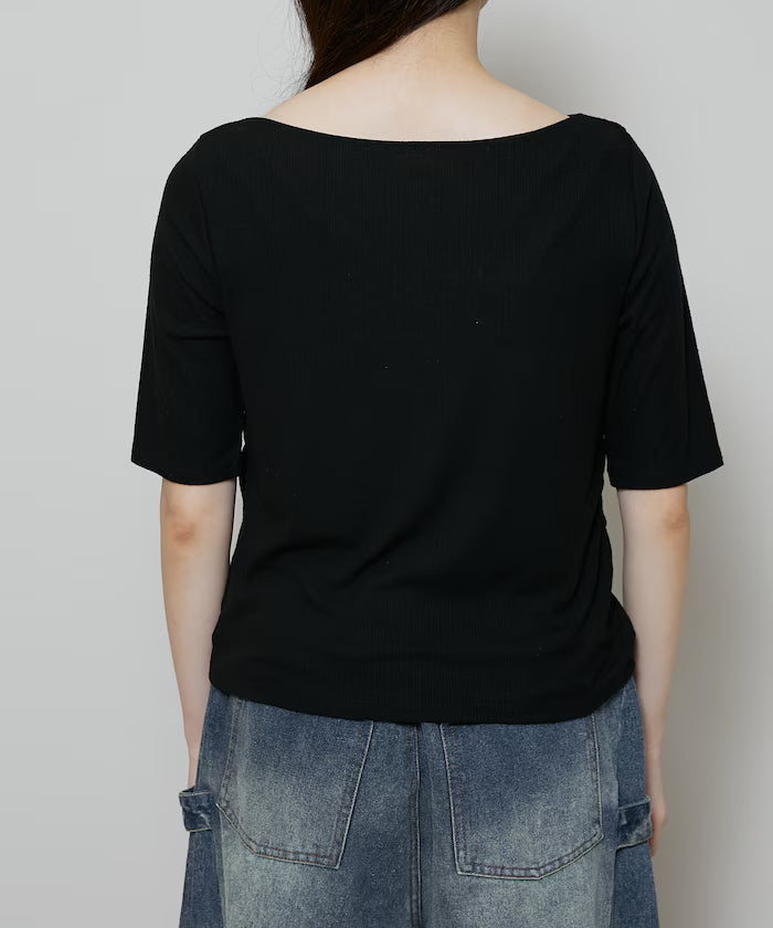 Race Layered Tereko Draped T-Shirt Limited Edition