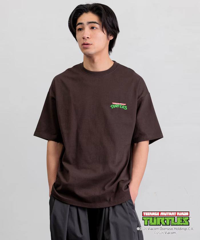Teenage Mutant Ninja Turtles/Mutant Turtles Special Big Silhouette Back Print T-Shirt 【Limited Edition】