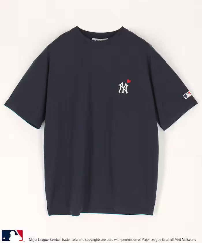 Limited Edition MLB Back Print Heart T-Shirt