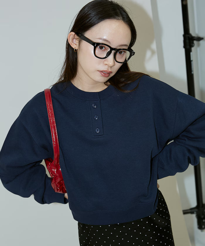 Henry Neck Sweat Pullover Limited Edition