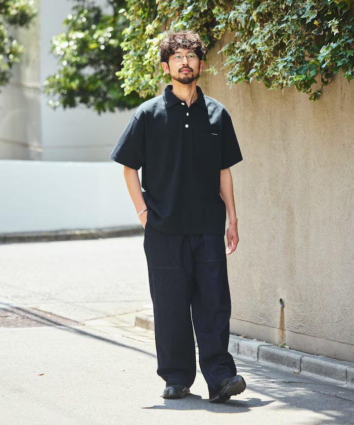 HEAVY WEIGHT/Heavyweight Short Sleeve Polo Shirt/T-Shirt/10.5 ounces