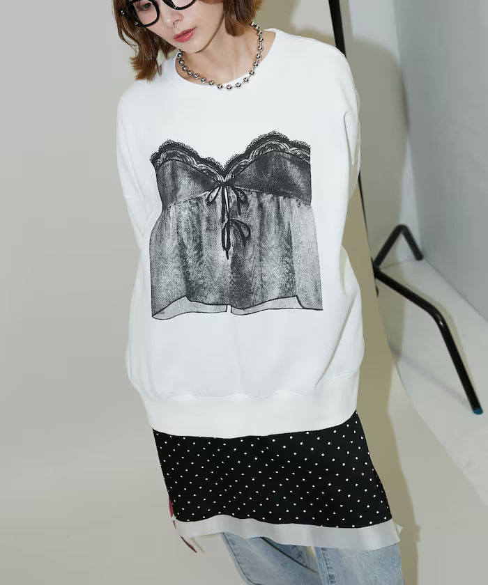 Race Camisole Print Sweat Limited Edition