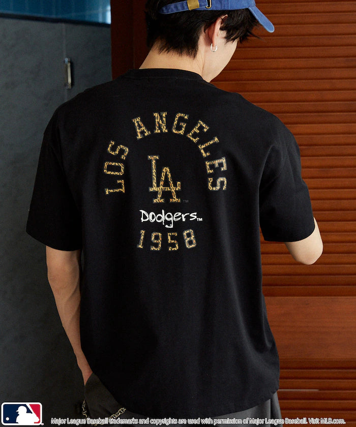 Limited Edition MLB Leopard Print Logo T-Shirt