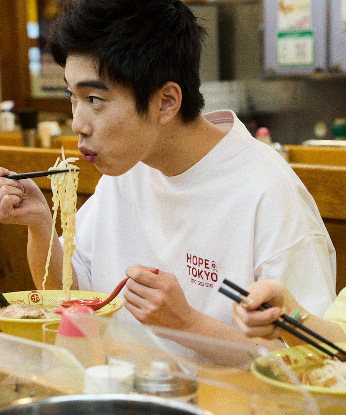 Hope Ken Honpo x FREAK'S STORE Exclusive Big Silhouette Back Print Crew Neck T-Shirt [Limited Edition]