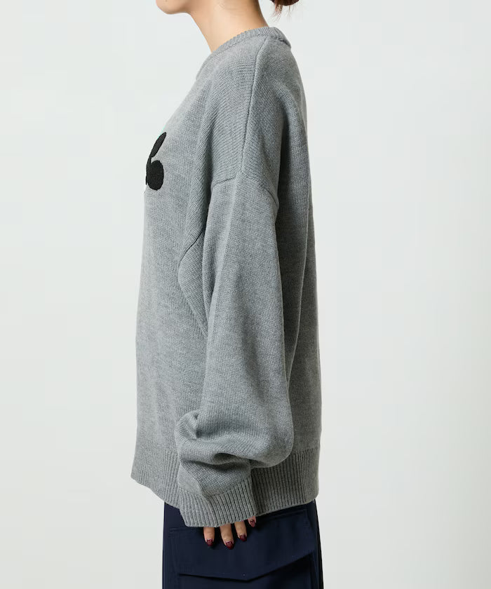 Mickey Mouse & Minnie Mouse/Mickey Mouse & Minnie Mouse/Sagara Embroidery Oversized Knit Limited Edition