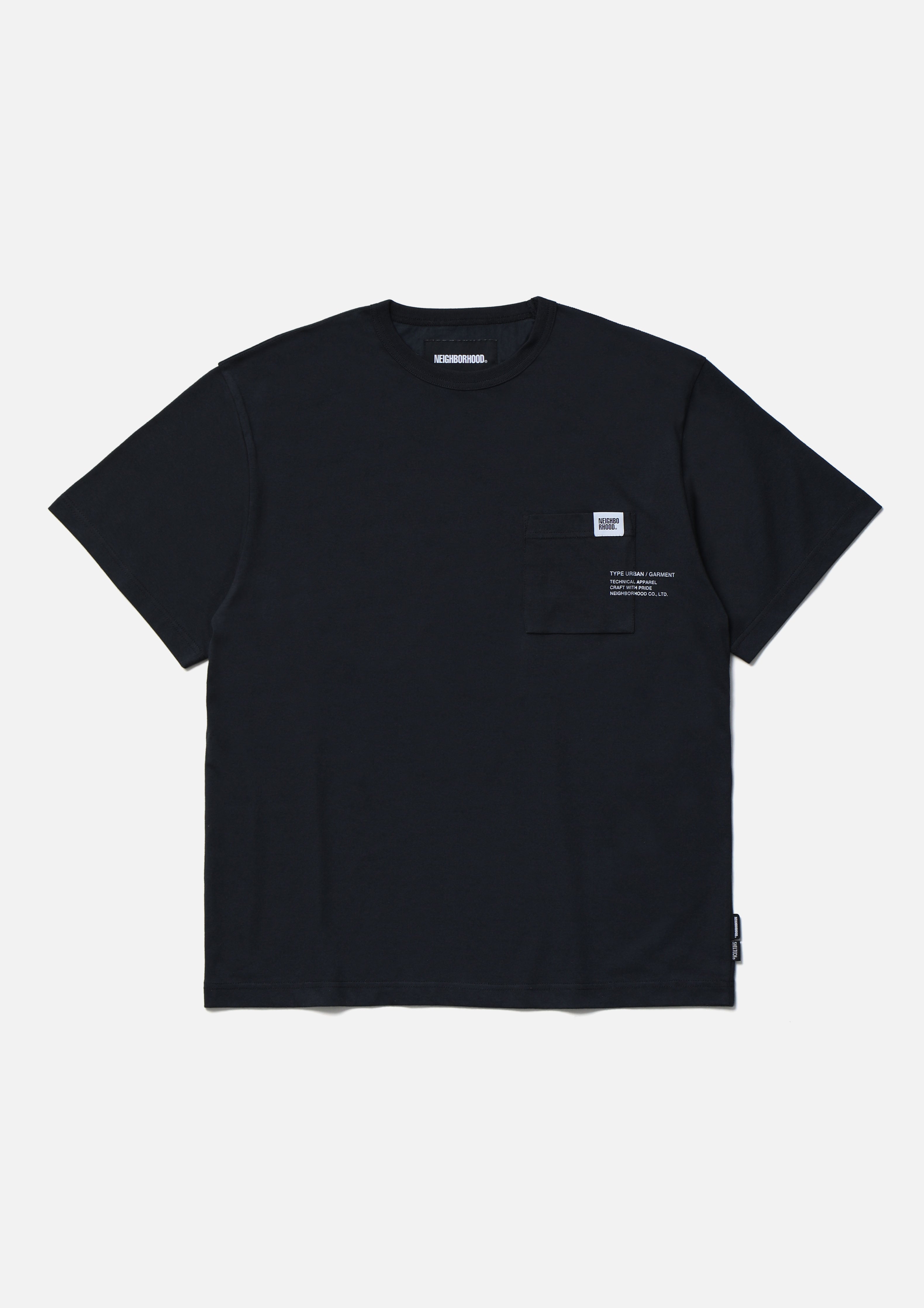 Sheltech Crewneck Ss 1 - BLACK