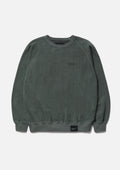 Pigment Dyed Sweat Shirt Ls - OLIVE DRAB