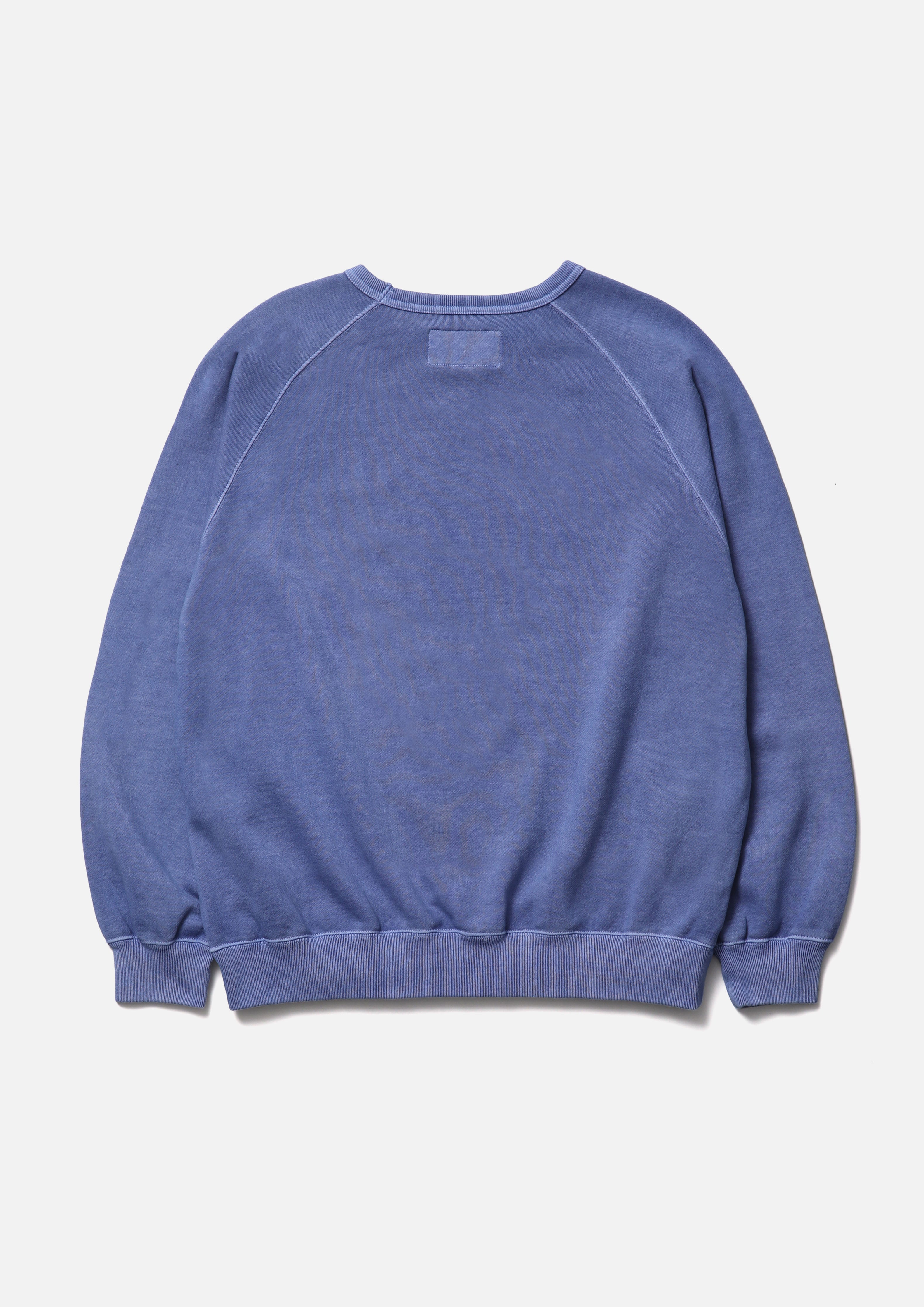 Pigment Dyed Sweat Shirt Ls